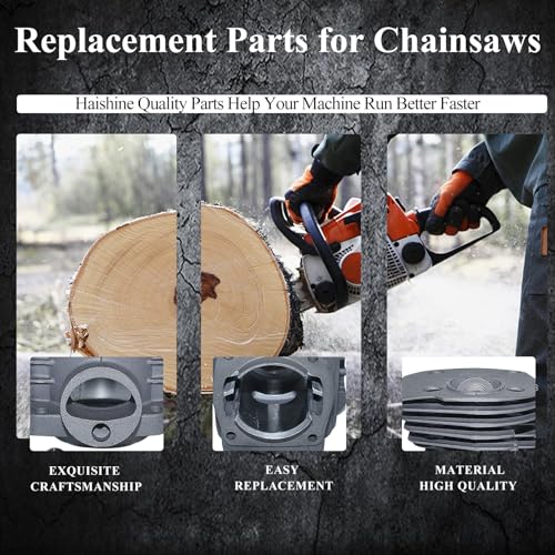44mm Cilinder Piston Bolt Ring Set voor Husqvarna 350 351 353 346 Jonsered CS 2150 2149 2152 2153 Nicasil Coating Chainsaw 4