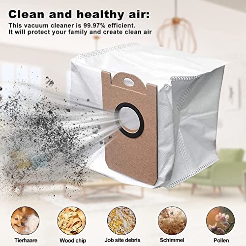 12 st Leakproof speciale grote capaciteit stofzak voor Proscenic M7 Pro M8 Pro M7 Max Stofzuiger 3