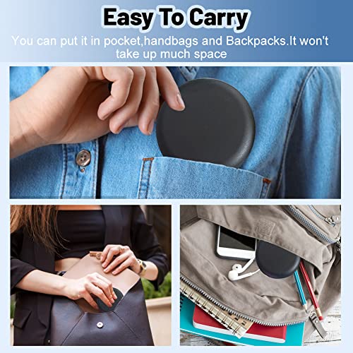 Tandheelkundige Apparaathouder met Spiegel, 2 stuks, Portable Rack en Pinion Holder voor Orthodontische Apparaten, Lege Doos voor Gedeeltelijke prothesen met Uitlijningsgereedschap (Zwart + Zwart) 4