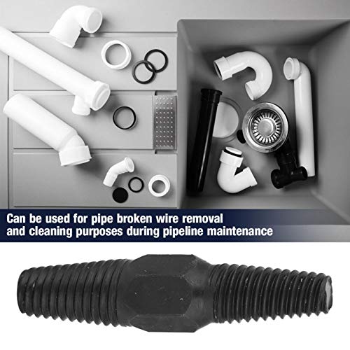 Gebroken Hookah Extractor, Pijp Schroef Extractor, Beschadigde Schroef Gebroken Bolt Hookah Verwijderaar 1/2"+3/4" Dubbel gebruik 4