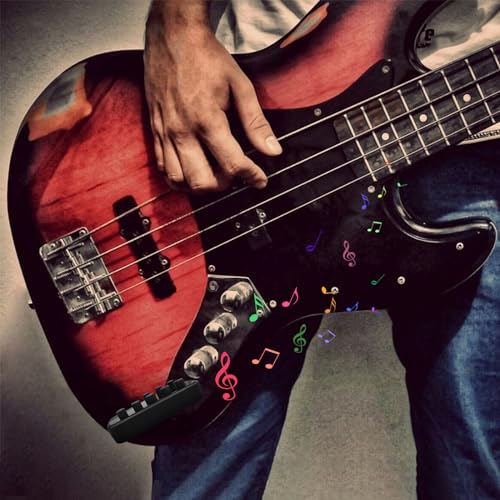 Hoofdtelefoon Basversterker met 3 Speaker Simulaties Plug en Play voor elektrische Bas Muziekinstrument Gitaar Amp Mini Amp Portable 3 Ingebouwde Modulatie Tones en Vertragingen Type C 5