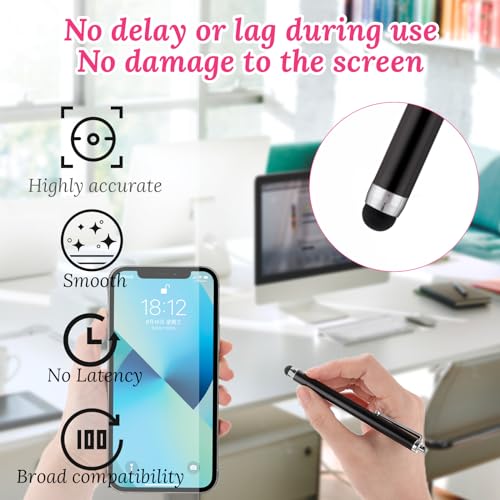Stylus Pennen voor Touch Screens, 10 stuks Universal Stylus Pen, Zeer gevoelige Stylus Pen Mobiel Tabletpen voor smartphones Tabletten Compatibel (A) 4