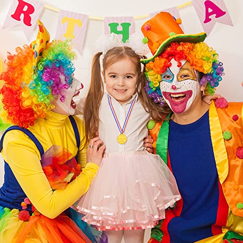 12 stuks medailles, plastic medailles, goud, kinderen, voor sport, wedstrijden, prijzen, partij, awards 5