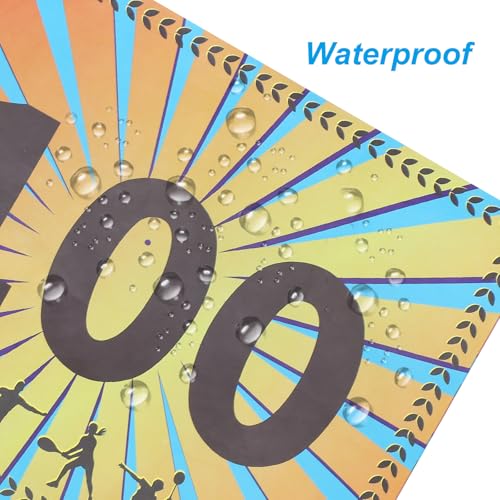 Tearproof Running Bib Numbers 7x6 Inch, 1-100 Tarweoren Waterdichte Race Concurrenten Aantallen met veiligheidsspeld voor Marathon Sport Spel Runner 5