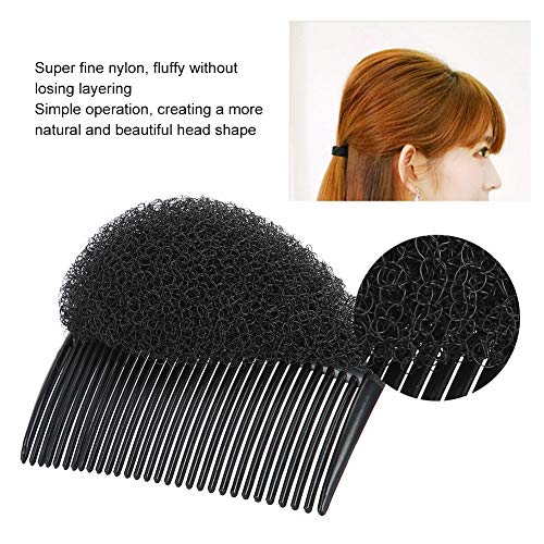 Haar pluizig pad5 stukken haar franje volume ponsen insert gereedschappen, haar vullen kam clip spons bun haar pad accessoires voor vrouwen meisjes diy kapsel 4