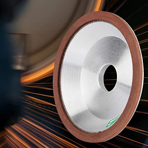 Diamond Grinding Wheel, 150mm X 32mm Diamond Grinding Wheel Sanding Head Grinding Tool for Grinding Machine Polisher, Abrasive Grinding Discs 3