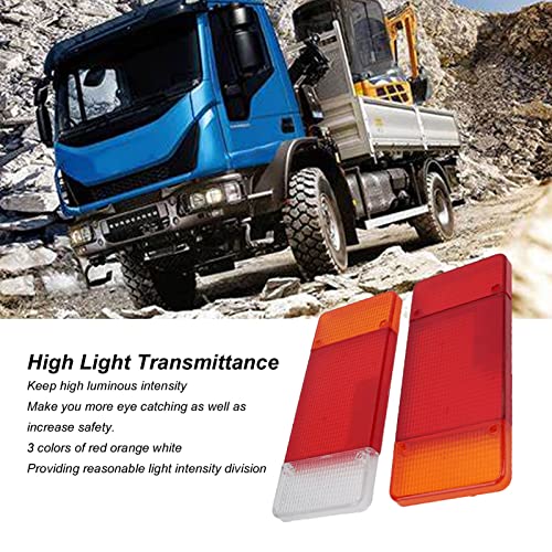 Paar van Truck staart licht, links rechts rood oranje witte vrachtwagen staart licht lenzen voor Iveco Eurocargo Dagelijks 3