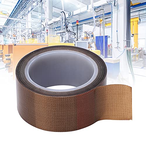 1 Rol PTFE lijm tape isolatie thermische tape hitte sealer tape tape voor verbruiksartikelen voor vacuüm afdichting:(Dikte 0,13 * breedte 25mm * lengte 10m) 4