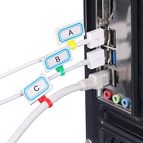 250 st Nylon Kabelbanden voor thuis en op kantoor 5