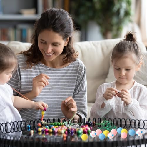 20 st. Siliconen kralen snoep kleur Losse kralen 15mm 4 soorten Kleurrijke Ronde Rubber Craft Kralen Set Matte Kleurrijke Craft Kralen Siliconen kralen voor Keychain armband 4