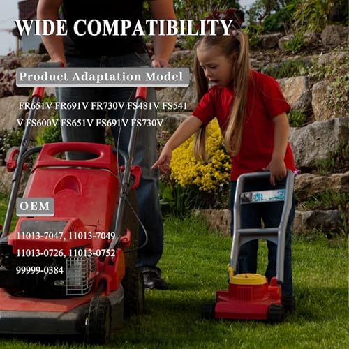 FR691V Air Filter Kit voor Kawasaki FR651V FR730V FS481V FS541V FS600V FS730V Tractor grasmaaier motor met vonkplug brandstofpomp oliefilter brandstofslang 3