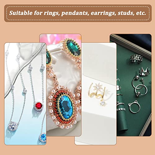 12 stuks Karton Juwelen Box, Rechthoekige armband Cadeau Doos Lange ketting geval voor oorbellen ketting sieraden presentatie, Moederdag, Kerstmis, Verjaardag Cadeau Verpakking Bruin 5