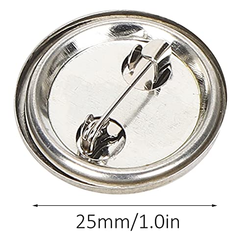 100st badge knop pin, lege DIY pin kit medaille duidelijke knop pen badges kit voor handwerk souvenirs geschenken 5