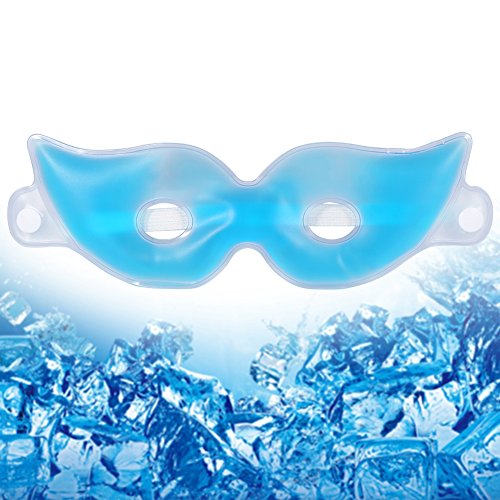 Koelende Oogmasker Koelende Masker Gel Koelende Pads voor Migraine, Koelende Pack Gel Eye Mask Compress Koelende Pad Cool Warm Gel Masker Koelende Glazen De Ogen, Droge Ogen en Hoofd 4