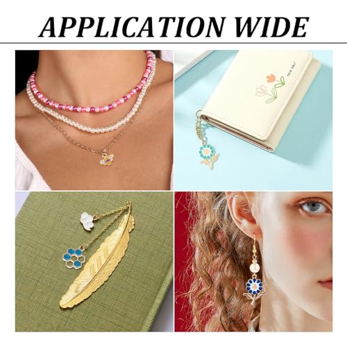 Kleurrijke Legering Emaill Goud Vergulde Hangers voor sieraden oorbellen armbanden ambachtelijke Legering maken 3