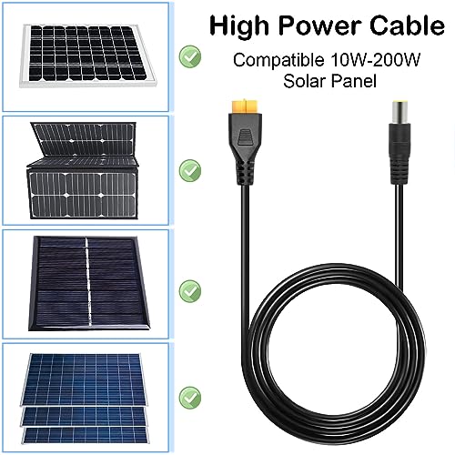 XT60 naar DC 8mm Connector Adapter Solar Panel Kabel, DC7909 Man tot XT60 Vrouwelijke Power Kabel voor RC Lipo Batterij Portable Power Station, DC 7.9mm x 0,9mm tot XT60 4