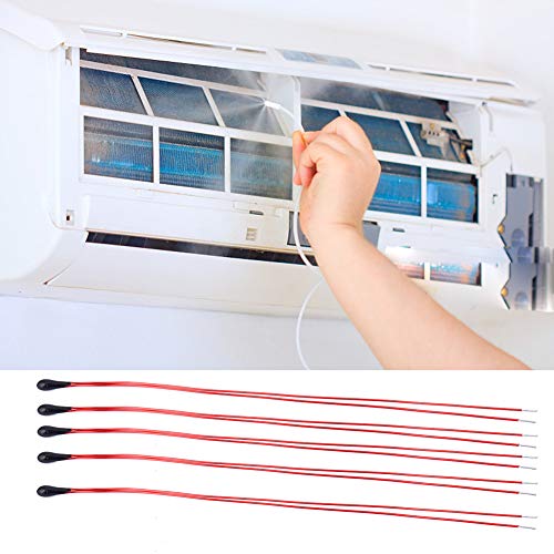 10PCS Hoge gevoeligheid NTC Thermoistor Kit MF52B Geëmailleerd draad temperatuursensoren met 60mm draad Diverse Kit voor temperatuursensor en controle (10K)