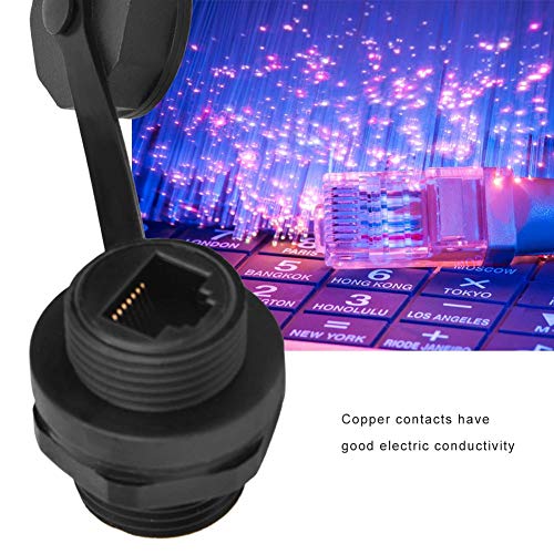 Vrouwelijke RJ45 Connector, IP67 Waterdicht, CAT5/6 netwerkkabel (Core + 1 behuizing) 4