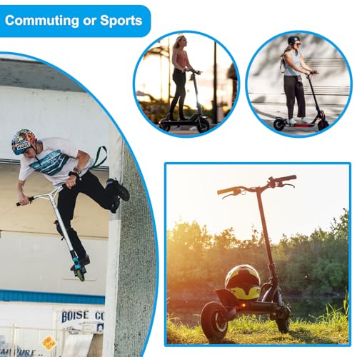 Scooter Vaste Schroef, 4 stuks Scooter Voorhoofd Schroef Metalen Vaste Schroefset Vervanging Schroefdriver Compatibel voor M365 elektrische Scooters, Zwart 5