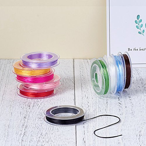 100 Yards 0.8mm Elastische String Stretchy Armband String Kleurrijke Crystal Stretch Bead Cord Kralen Sieraden Maken Crafting 3