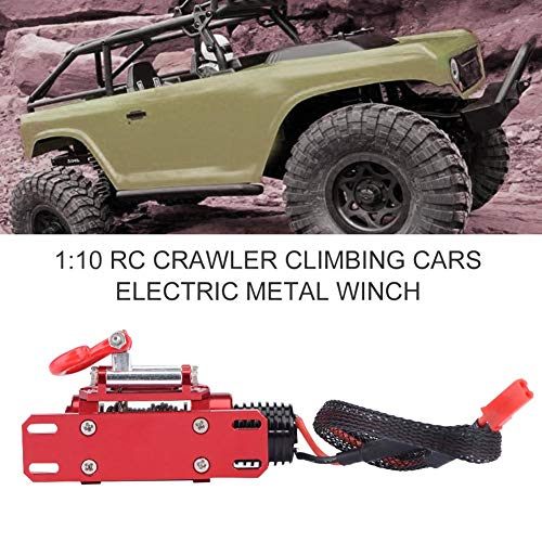 RC Winch, 1:10 Crawler Climbing Cars Elektro-Metall f ̈1r SCX10 D90 D110 TF2 KM2 3