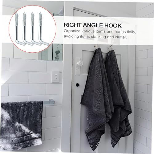 14 stuks schroefhaken, L-haken 5