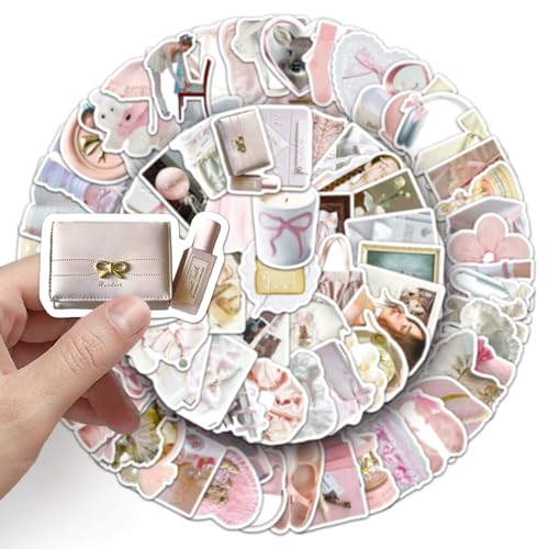 Roze Ballet Stickers voor tieners en volwassenen, 100 stuks, Ballet Vinyl Sticker Set, Auto, Motorfiets, Fiets, Skateboard, Snowboard, Bagage, Laptop, Koffer, Helm, Motorfiets, Computer 3