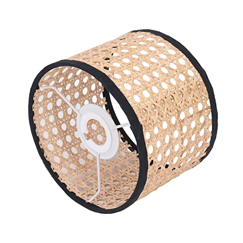Gevlochten Rattan Lampshade, Hexagonale Polygonale Vorm, Delicate Verpakking, Gewichtloos, Uitstekende Licht Transmissie, Rattan Lampshade Voor Kroonluchters
