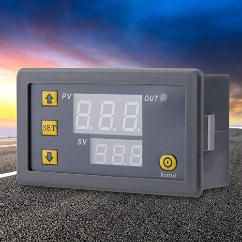 Digitale thermostaat, W3230 DC 12V 24V 220V LED digitale temperatuurregelaar Thermostaatschakelaar Sensormeter (12V) 3