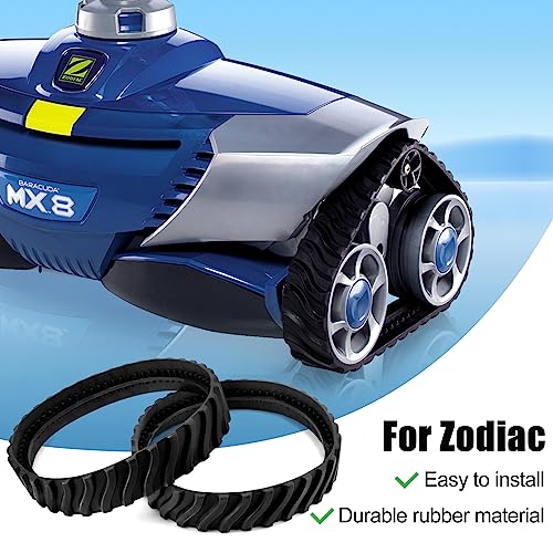 2 Pack Tracks Banden Wiel voor Zodiac MX8 MX6 Baracuda R0526100 Zwembadreiniger