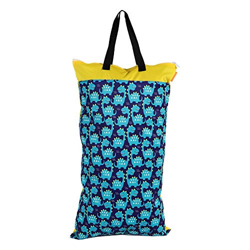 40 x 70 Waterdichte wasbare natte droge tas grote capaciteit luier opslagtas met handvat voor zwembroek ondergoed #1