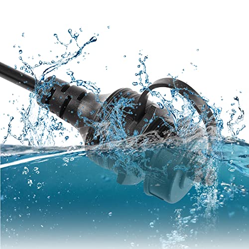 USB 2.0 Type-B Printerkabel, USB 2.0 B Vrouw naar rechterhoek B Mannelijke Printer Korte uitbreiding Kabel met waterdichte kop, voor printer, scanner en meer (lijn) 4