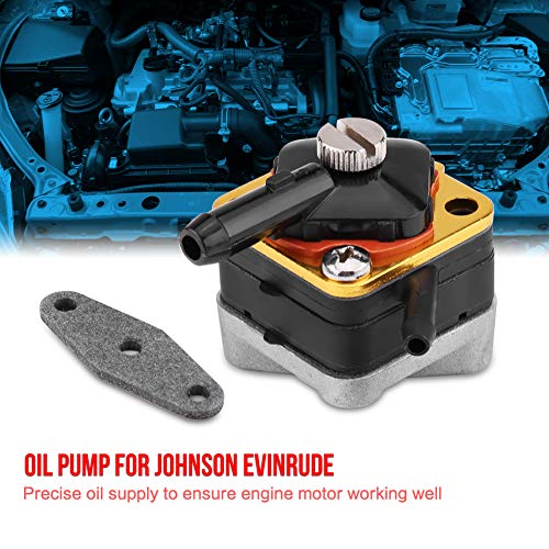 Oliepomp auto brandstofolie pomp & pakking 18-7350 brandstofpomp voor Evinrude 6pk 8pk 9.9pk 15pk motor
