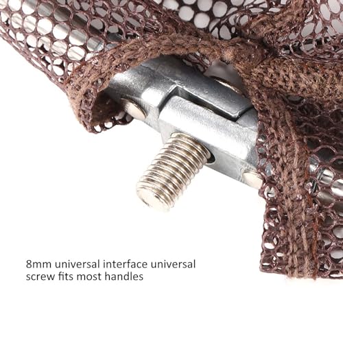 Vissen Net Vissen Dip Net Outdoor Quick Dry Vistuig Accessoires voor Outdoor Vissen, Vissen Net Vervanging Mesh voor Visser (15,7in) 3