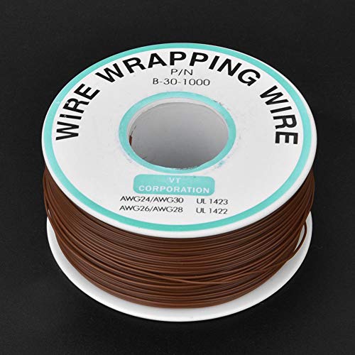 Koperdraad 30AWG Bruin OK Draad Gedrukt Circuit Bord Reparatie Accessoires Tin Verguld Koper Draad 30AWG Inpakken Jumper, Bruin 3