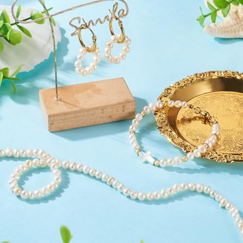 Natuurlijke Zoetwater Parel kralen barokke Oval Lose Parel kralen voor zomer bruiloft armband ketting oorbellen maken 1 Strand