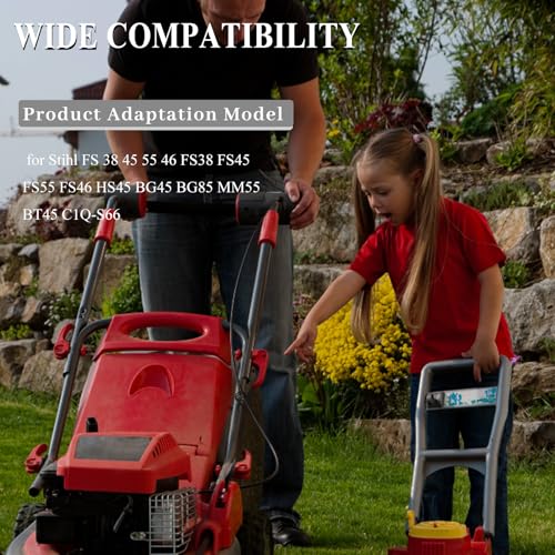 2 stuks Carburator Seal Repair Kit met 2 oliebubbels voor Stihl FS 38 45 55 46 FS38 FS45 FS55 FS46 HS45 BG45 BG85 MM55 BT45 C1Q-S66 3