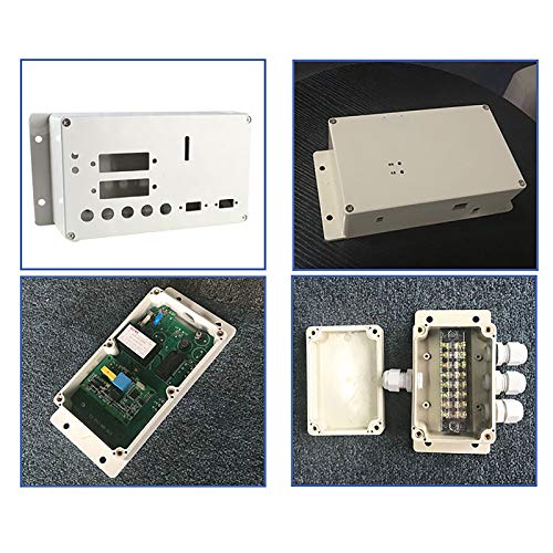 SenRise IP65 Waterproof Junction Box ABS Electrical Project Enclosure Maat 27, wit 3