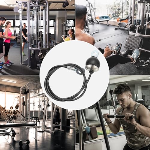 Pulley Kabel, verstelbare Fitness Kabel Pulley Systeem Vervanging Dikke 4mm Heavy Duty Gym Kabel Pulley bijlage voor thuis 5