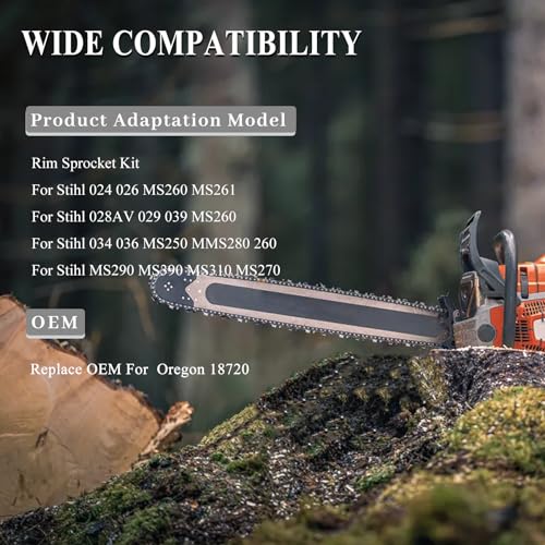 325-7T Edge Sprocket For Stihl 024 026 MS260 MS261 028AV 029 039 034 036 MS250 MS260 MS290 MS390 MS270 MS280 kettingzaag 3