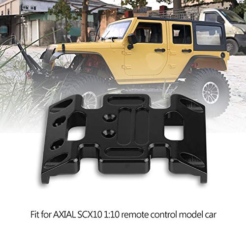 Center Skid Plate, 1:10 Aluminium Center Skid Tribed F ̈1r AXIAL SCX10 RC Auto 3