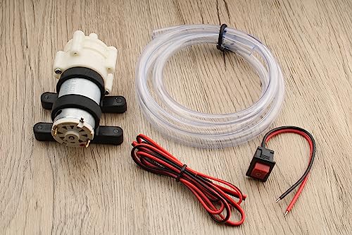 Mini DC 6V-12V R385 Zelfoplossende pomp voor Aquarium, Aquarium, Theemaker en Waterkoeling Elektrische Micro Vacuümpomp 3