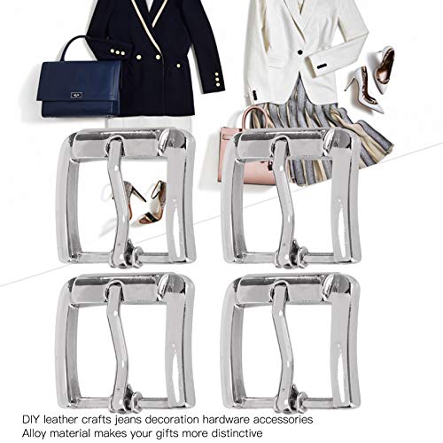 Lederen riemen - 4st 20mm sterke riem Pin Buckle Single Hook voor lederen riem windbreker vervanging DIY Toebehoren 4