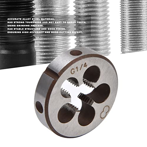 Threading Tools, Threading Tool G 1/4 Alloy Steel 5 Chip Gaten Nauwkeurig accessoire gereedschap voor pijp Threading 4