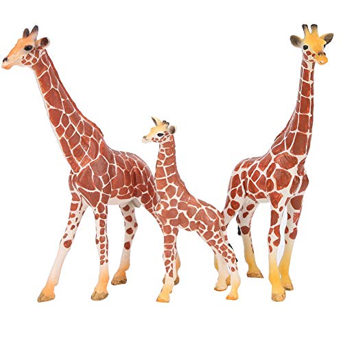 Giraffen Familie dierenfiguren Modellen Decoratie Efor Ducational Ornaments Giraffen familie set (1 Giraffen familie) 4