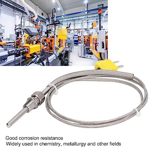 K-type Thermokoppel, K-type Thermokoppel Temperatuursensor Detector Meter met instelbare Compressie Pasvorm voor Temperatuurprobes en Sensoren
