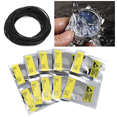 MM Horloge O-Ring, Larch Watch pakking, 30mm Horloge pakking, Horloge pakking Rubber O-Ring set 32mm 500st Bag O-Ring Rubber Seal horloge terug 4