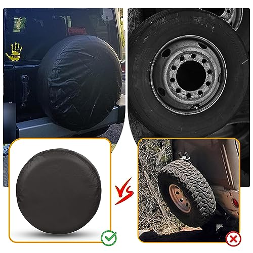 33 Inch reservewielhoes voor jeeps, trailers, campers, SUV's, vrachtwagens (voor diameter 76 - 84 cm) 5