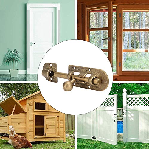 Messing deur handvat Chinese Style Antieke Window Bolts Vintage Pure koper Multifunctionele Buckle Schuifslot voor Home Office Warehouse