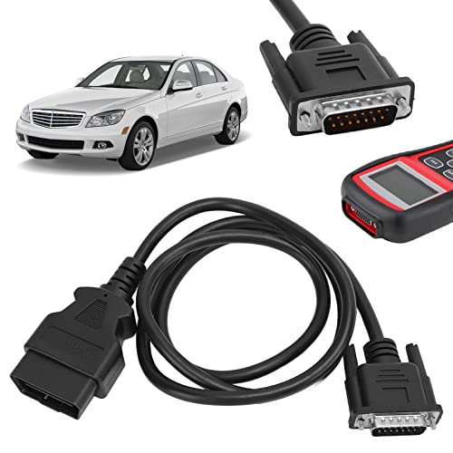 Scanner Kenmerkende Kabel, OBDII Kenmerkende Kabelscanner Test Adapter Kabel voor Konnwei KW807 KW808 KW809 KW818 KW820